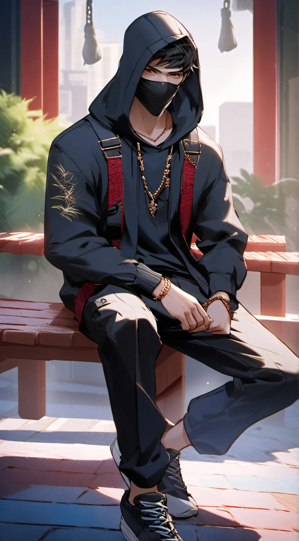 ai character: nethan background