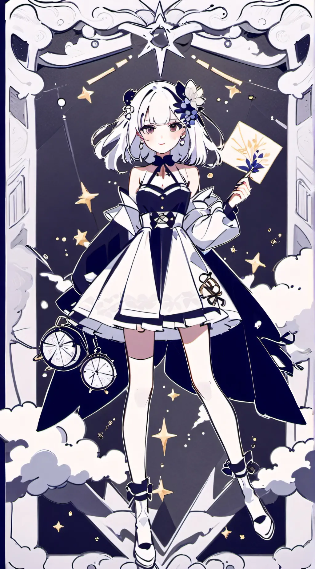 ai character: Lily background