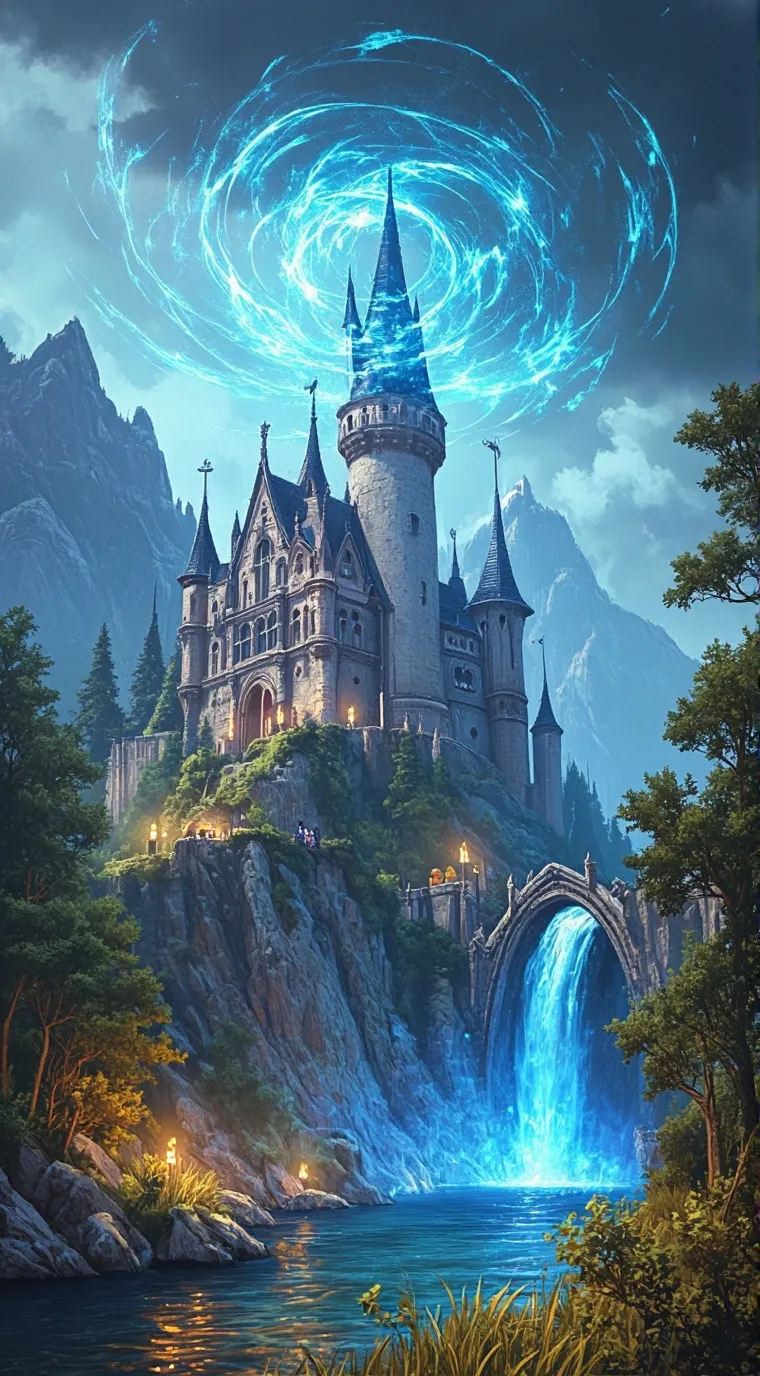 ai character: Hogwarts background