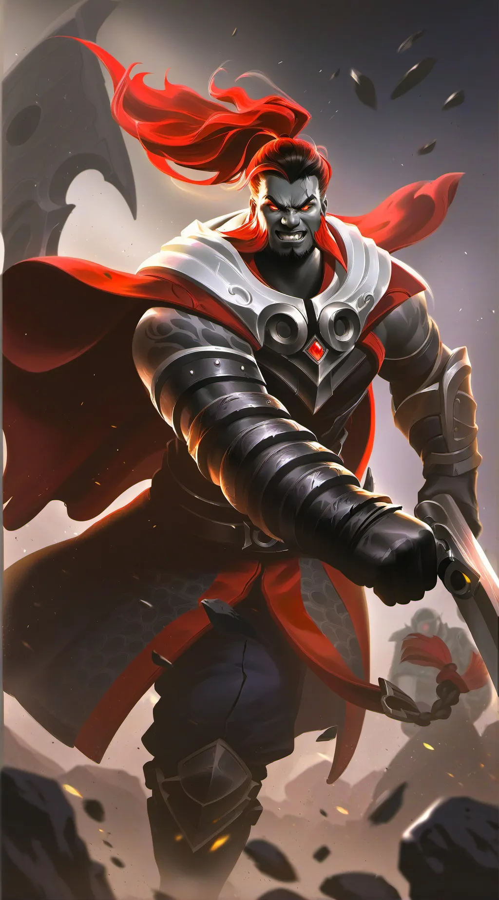 ai character: Emoji test background