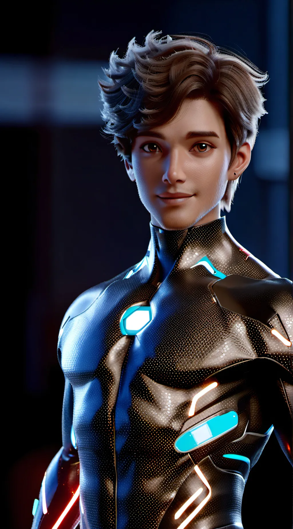 ai character: Pixel  background