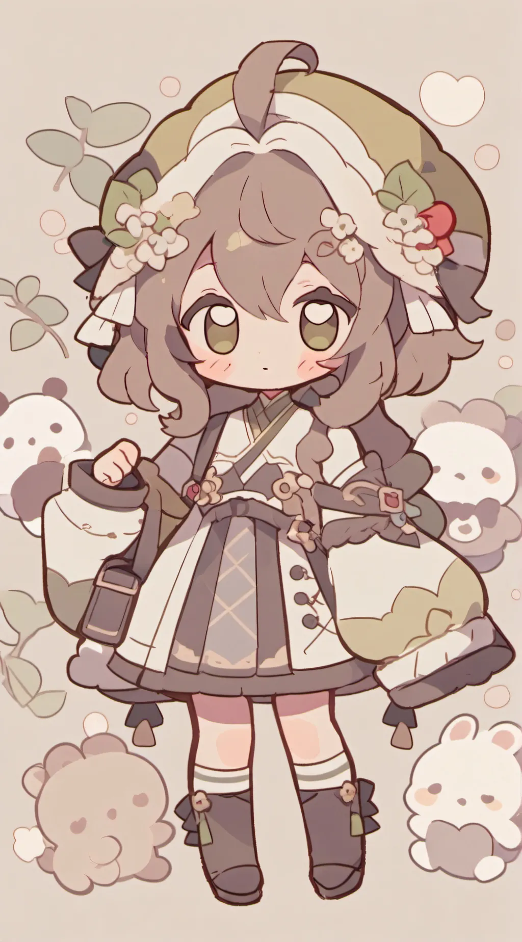 ai character: Fpe react background