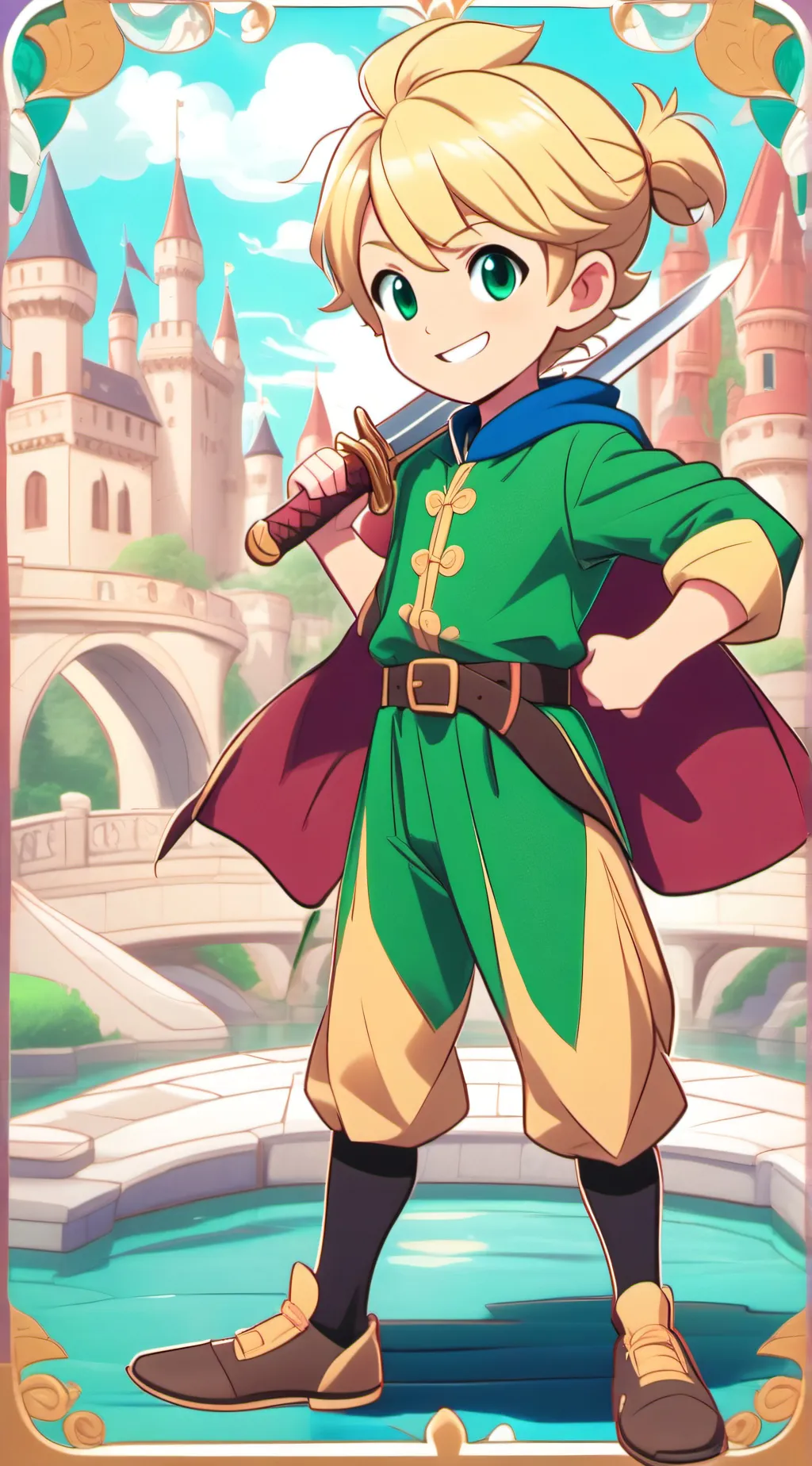 ai character: andrew background