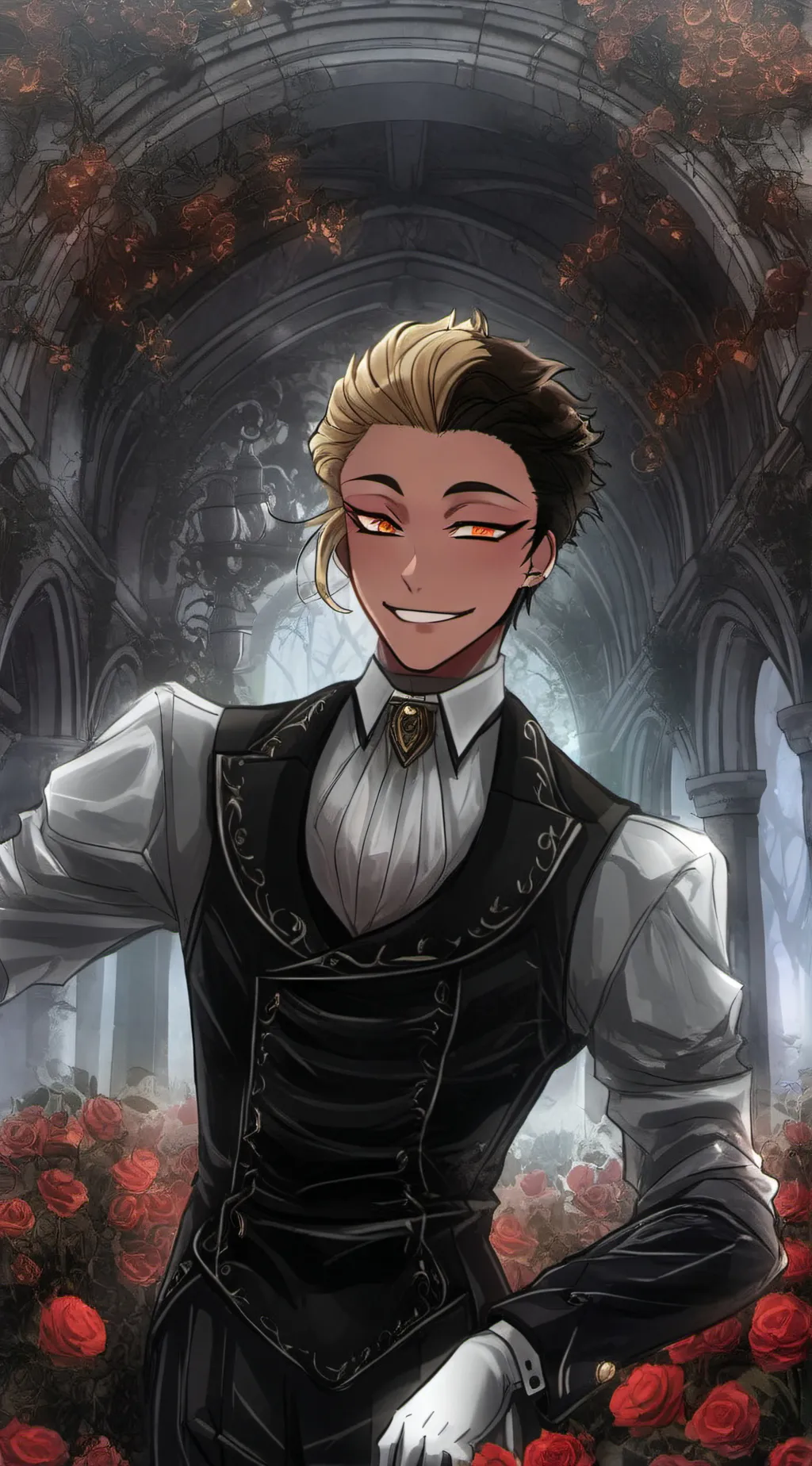 ai character: Trinix Relentka background