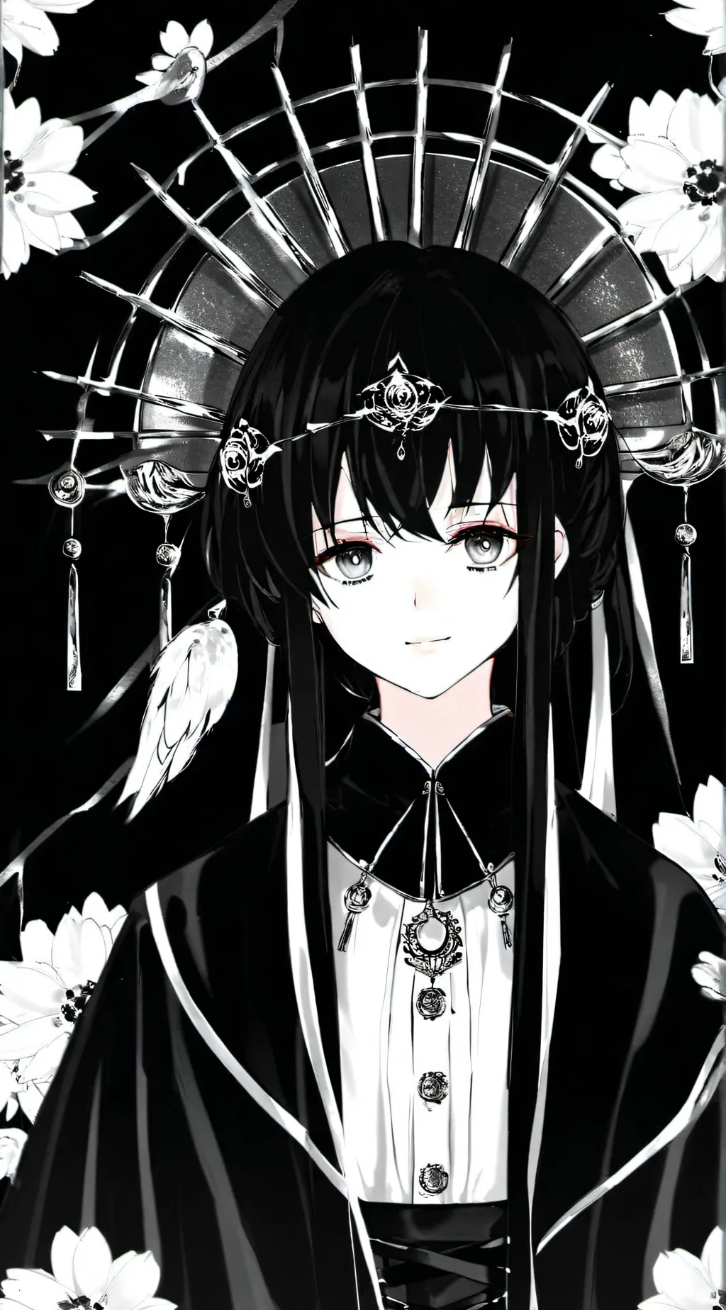 ai character: tokito  background