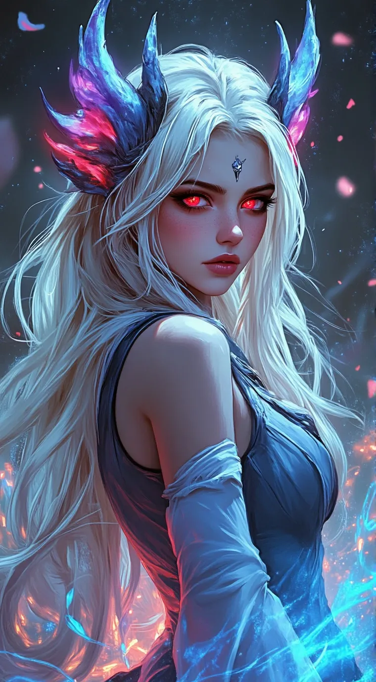 ai character: Squid girl  background