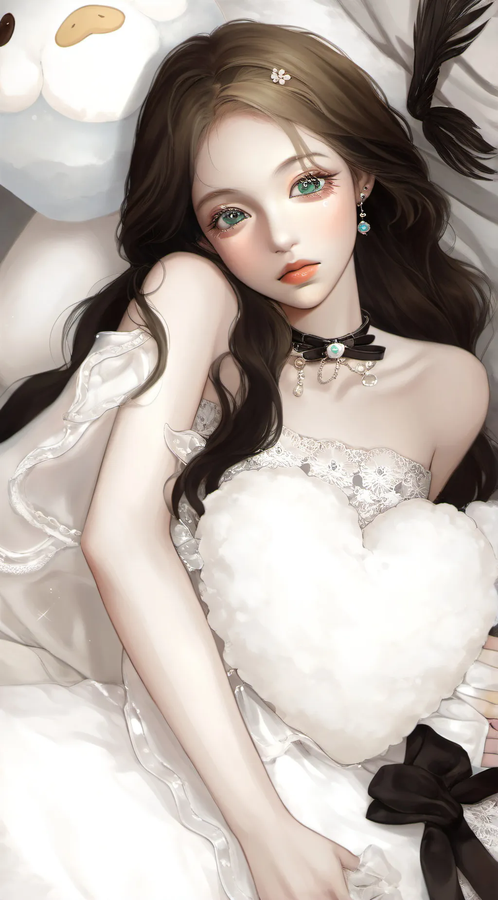 ai character: ina background