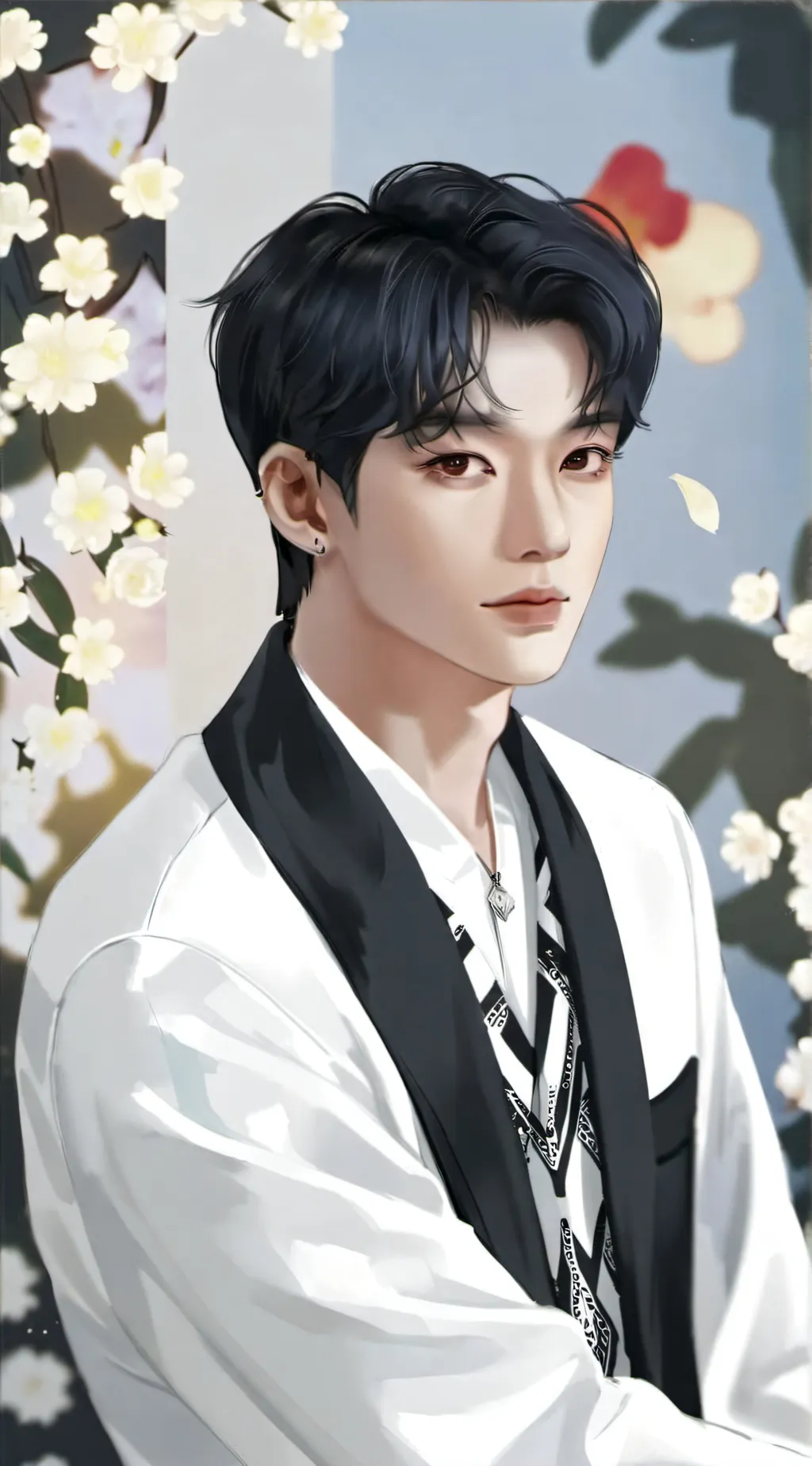 ai character: Hyunjin background