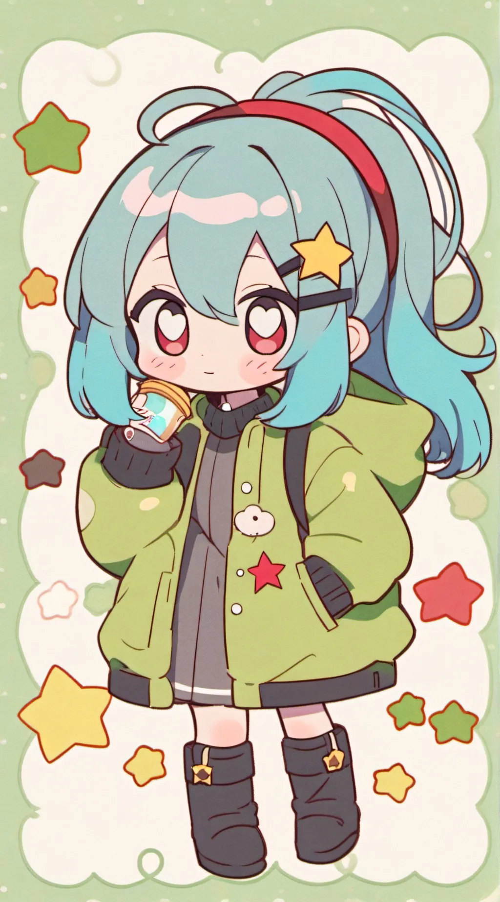 ai character: kny(katsumi) background