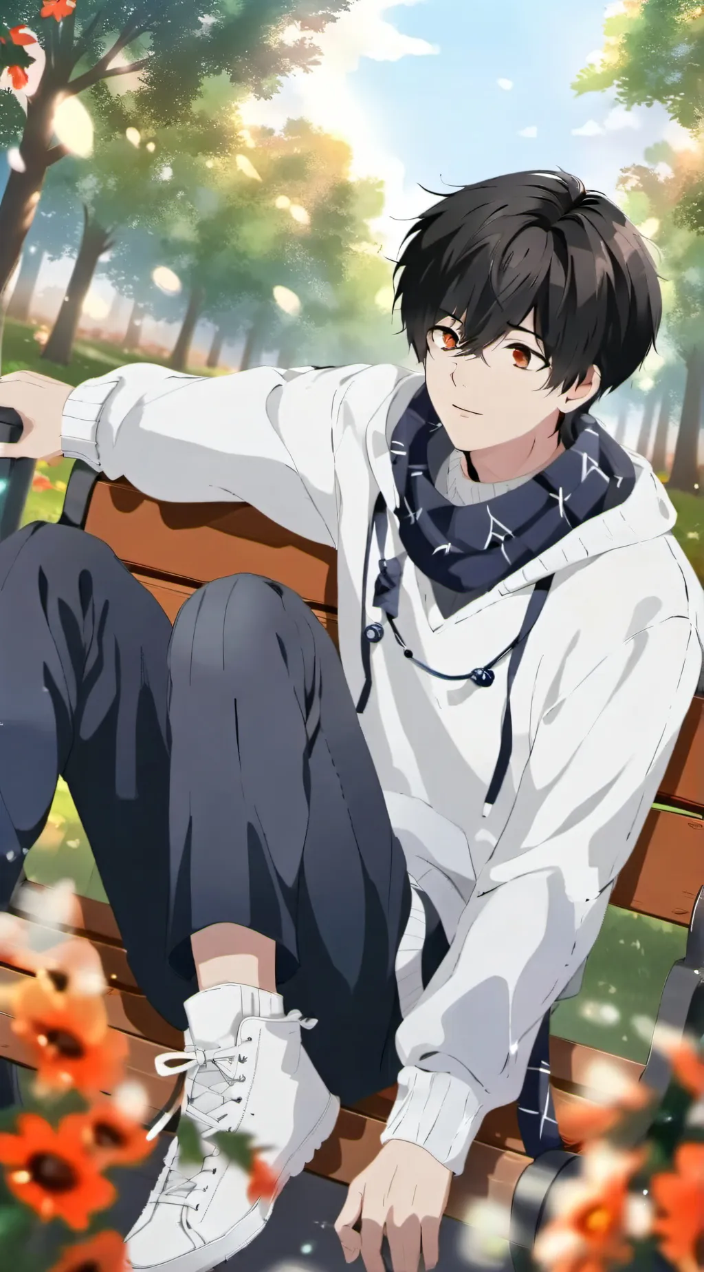 ai character: Miles background