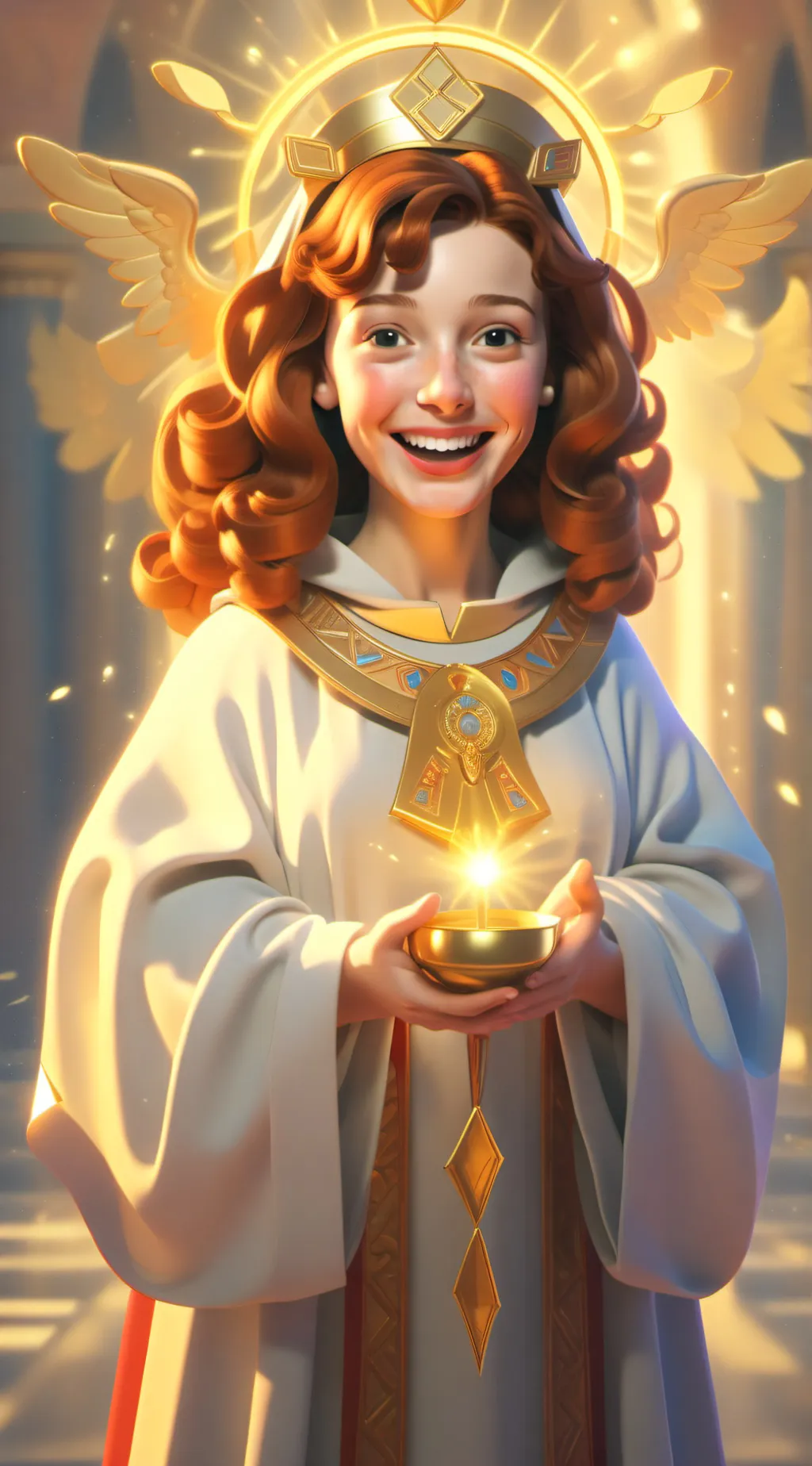 ai character: cleric megan background