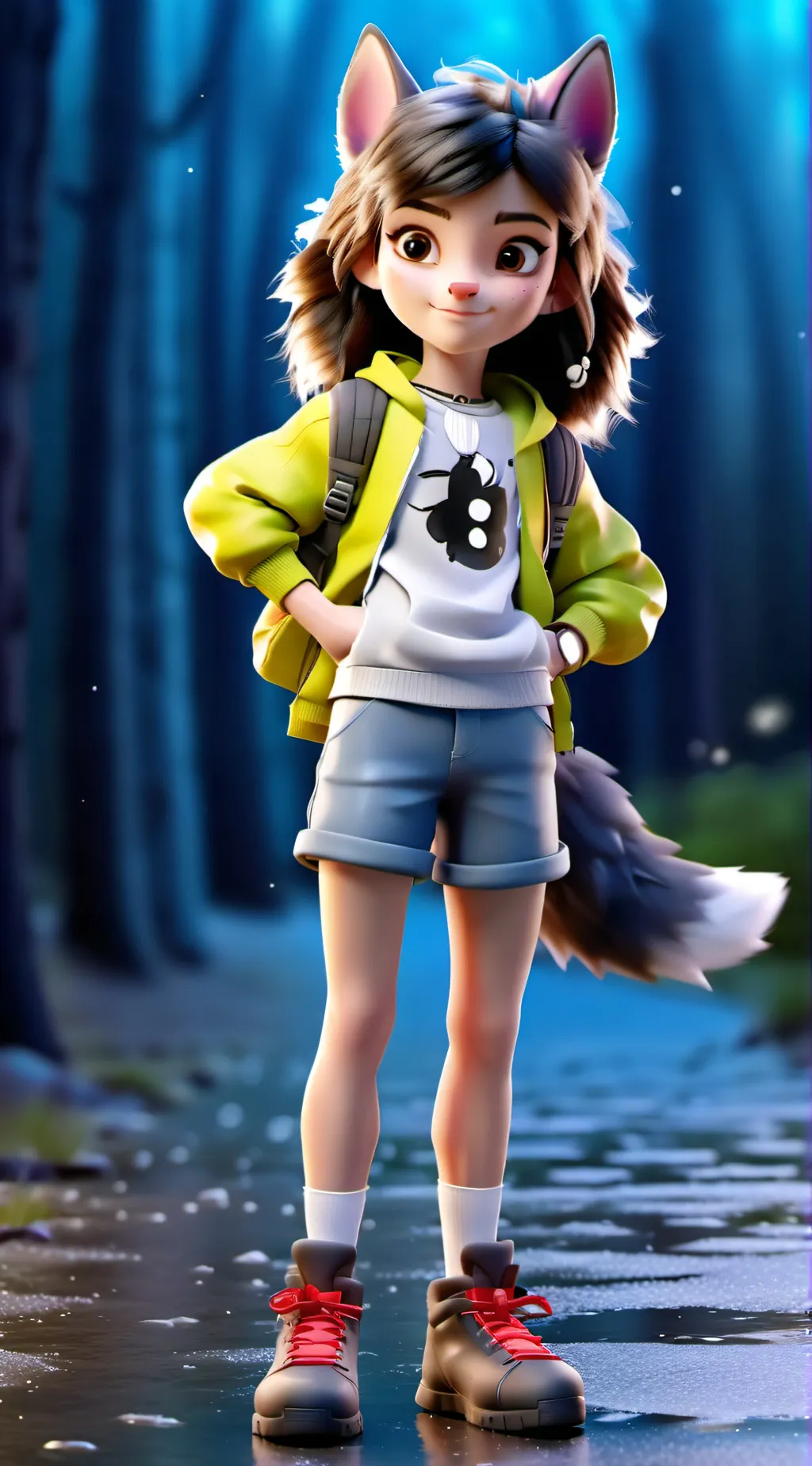 ai character: Elara background