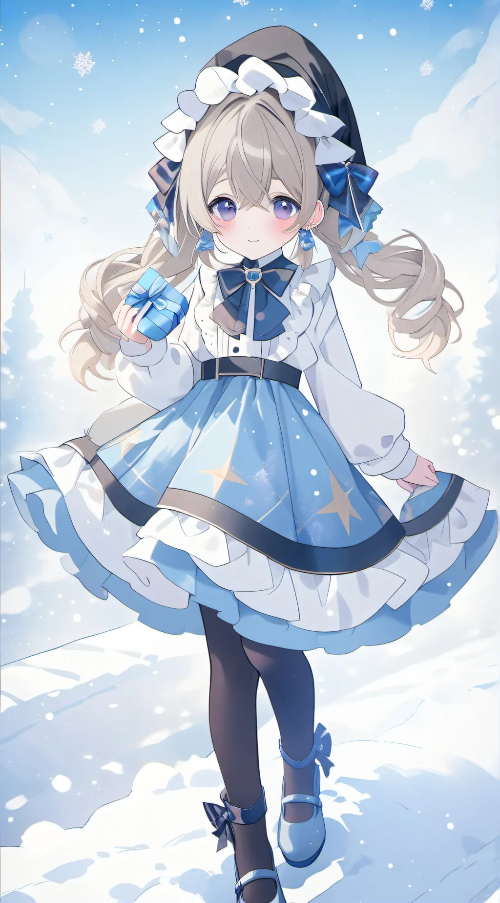 ai character: CHRISTMAS MHA!!! background