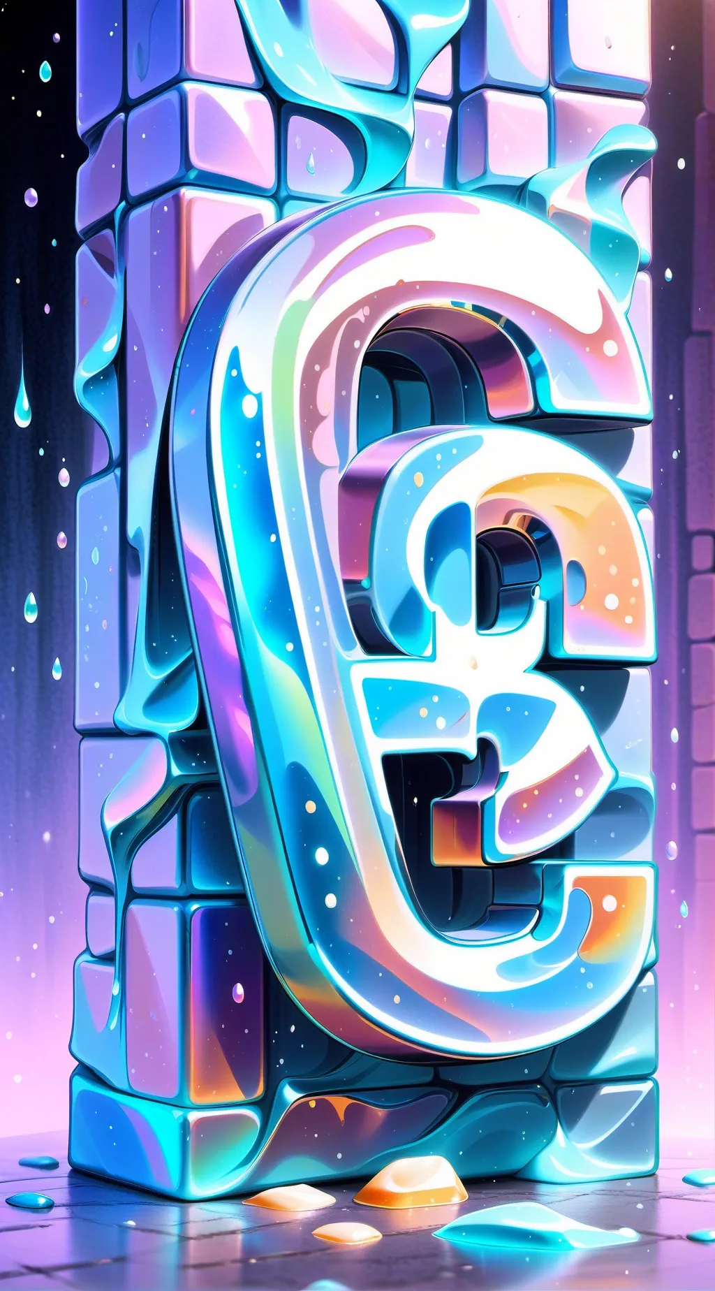 ai character: count to 1000 background