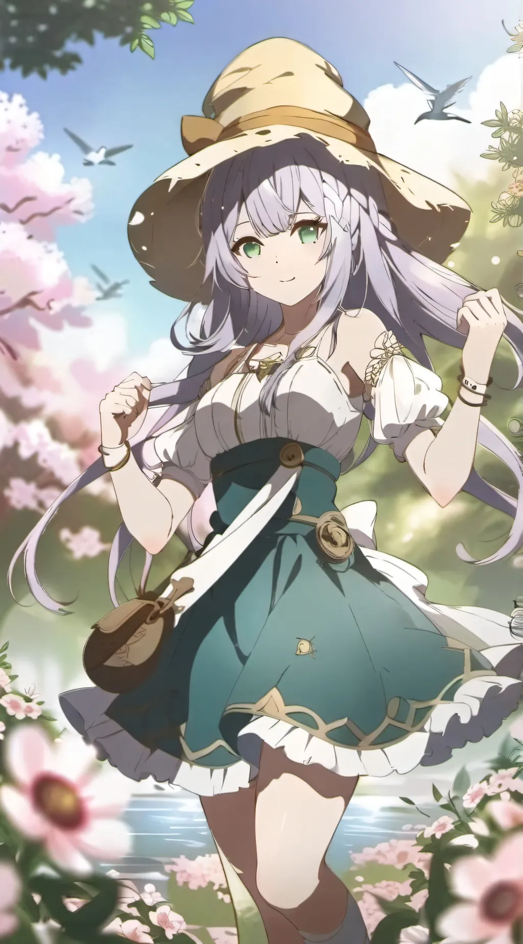 ai character: everyones daysXD background