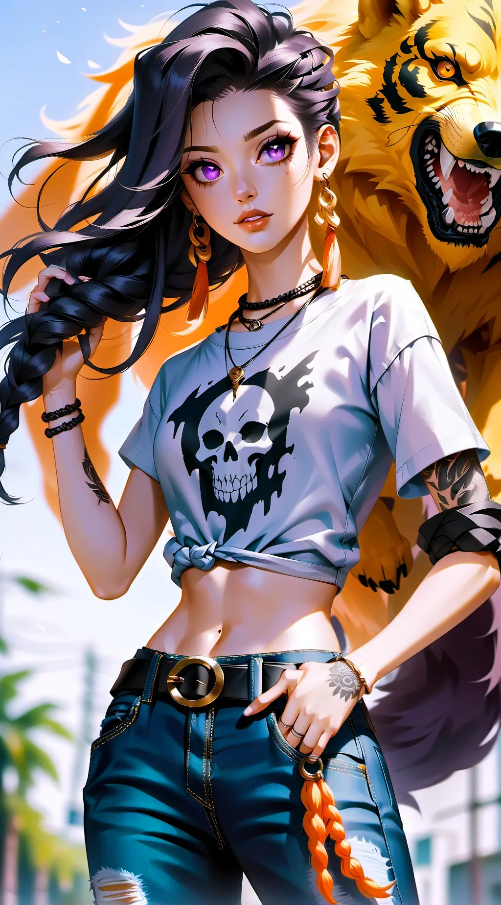 ai character: Noah MellKiller background