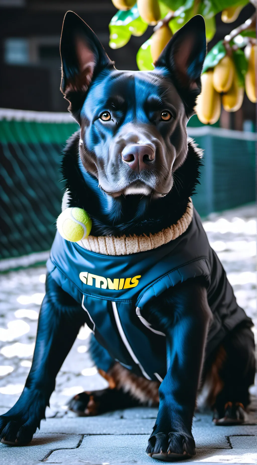 ai character: you're dogo  background