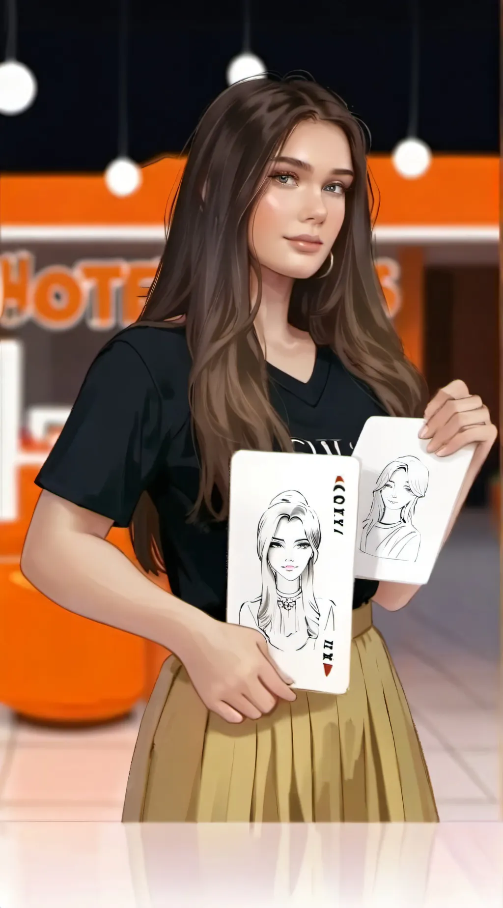 ai character: Gipsy background