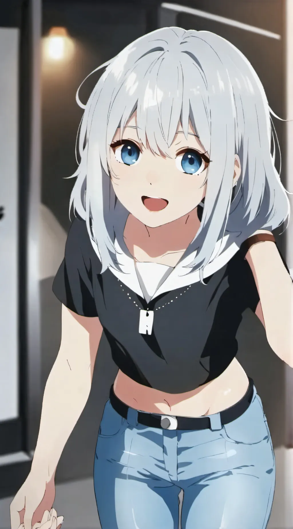 ai character: Erica  background