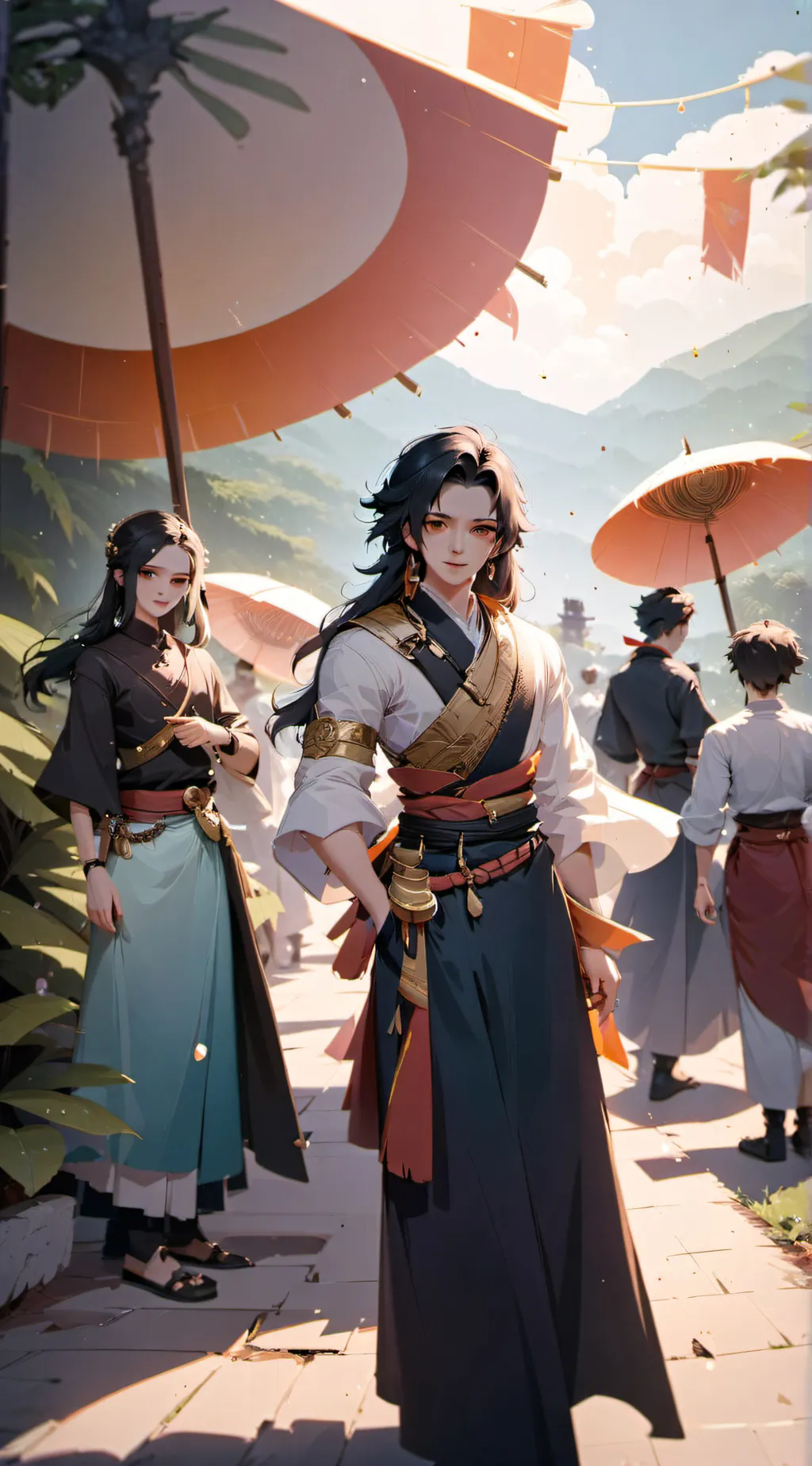 ai character: Blox fruits owner background