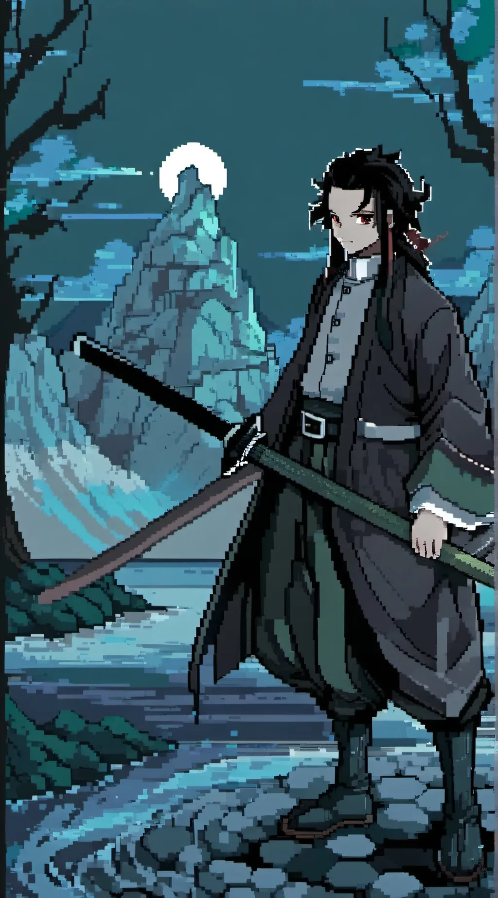 ai character: Inosuke background