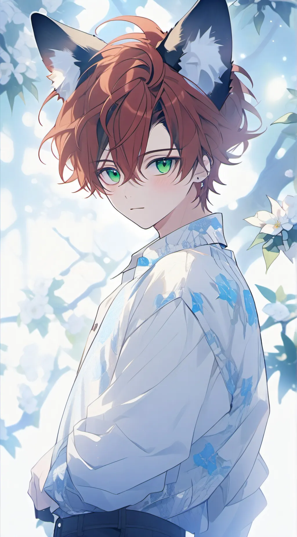 ai character: Luke ￼ background