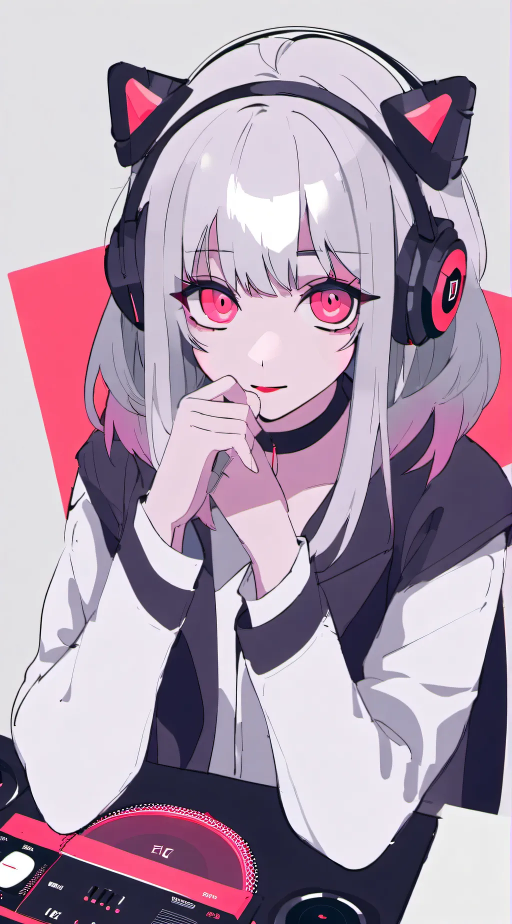 ai character: DJ ￼ Amara￼ background