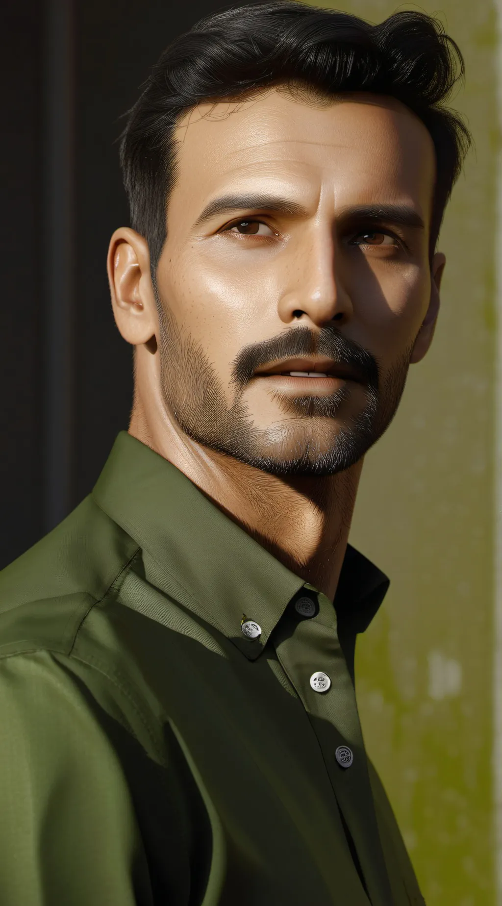 ai character: ur dad named alex background