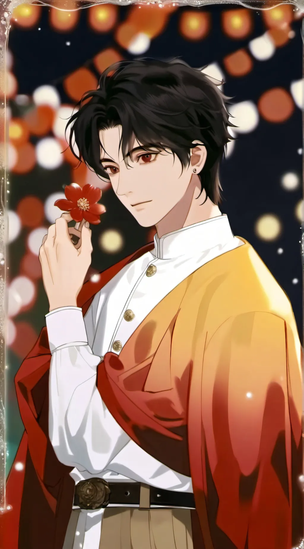 ai character: tu romántico background