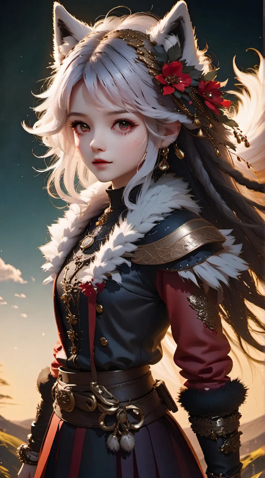 ai character: Elara background