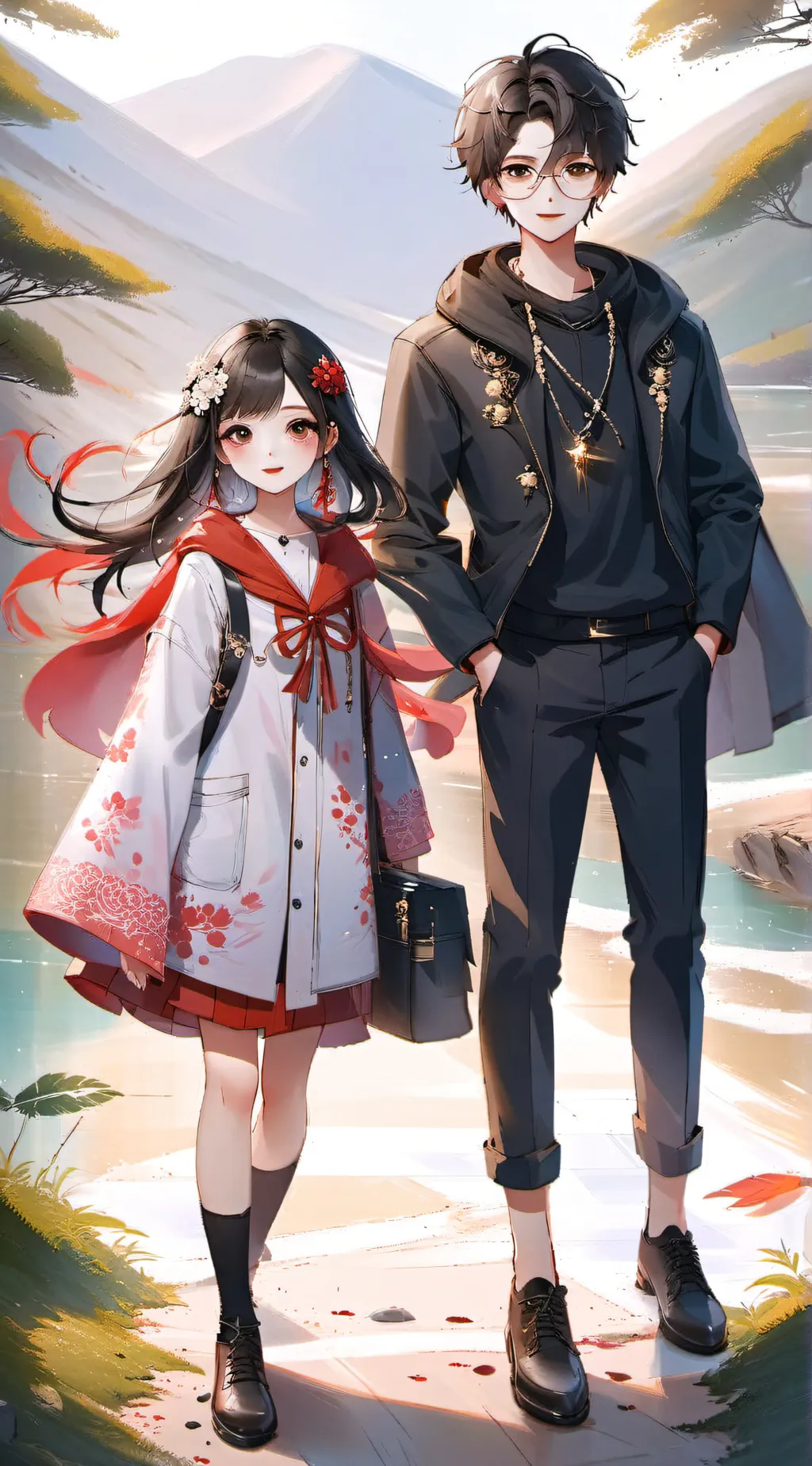 ai character: Adam  background