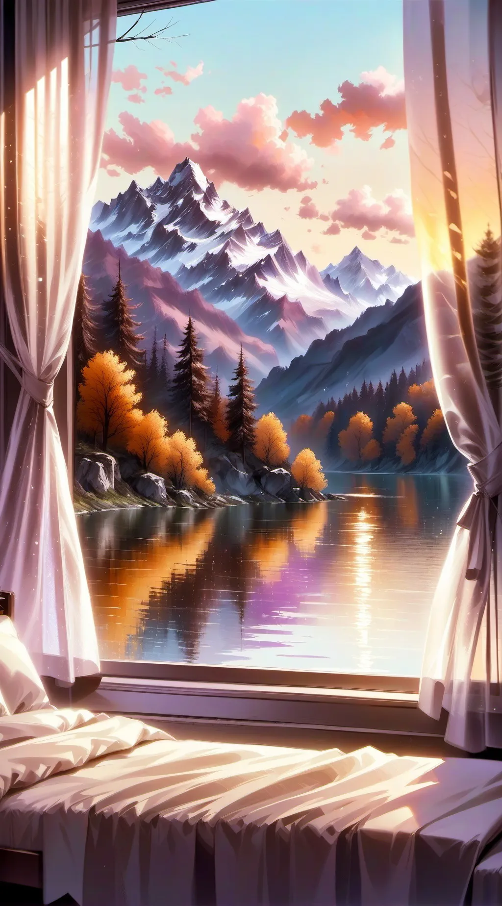 ai character: Serene's home...?  background