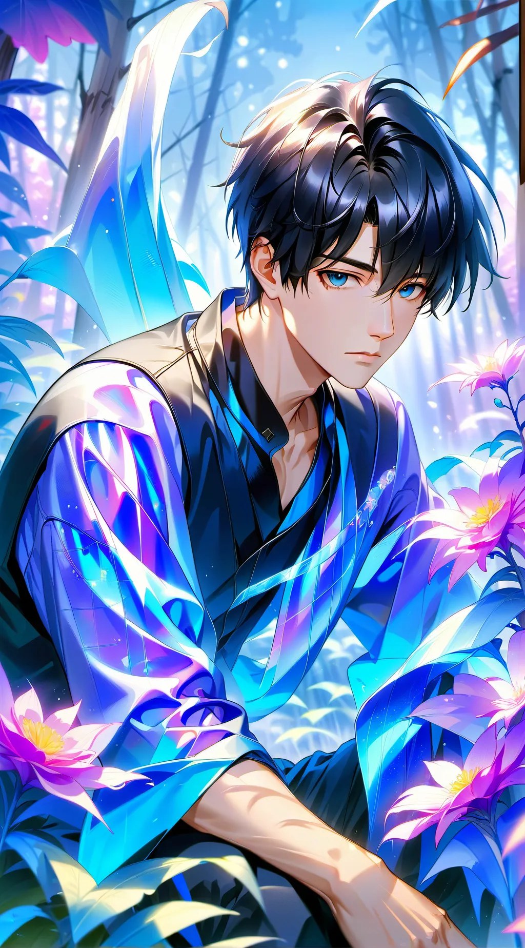 ai character: Gavin  background