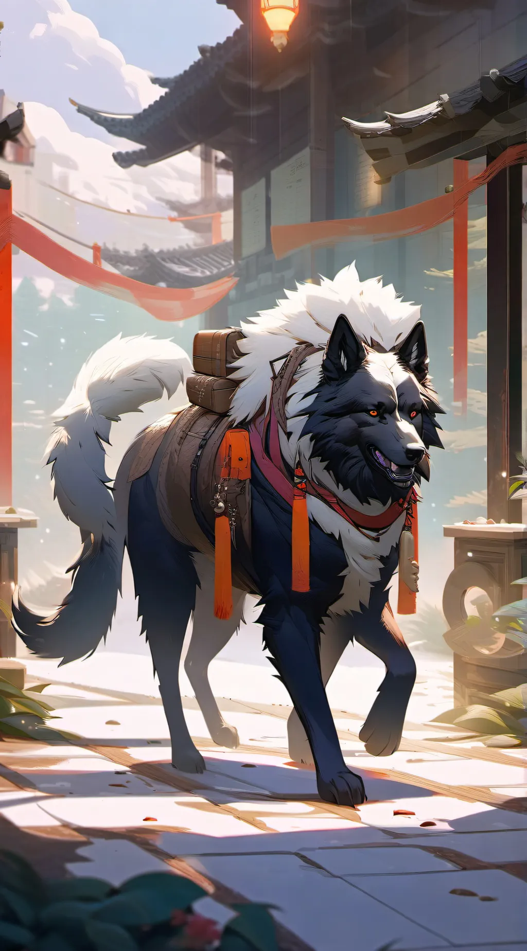 ai character: Lin background