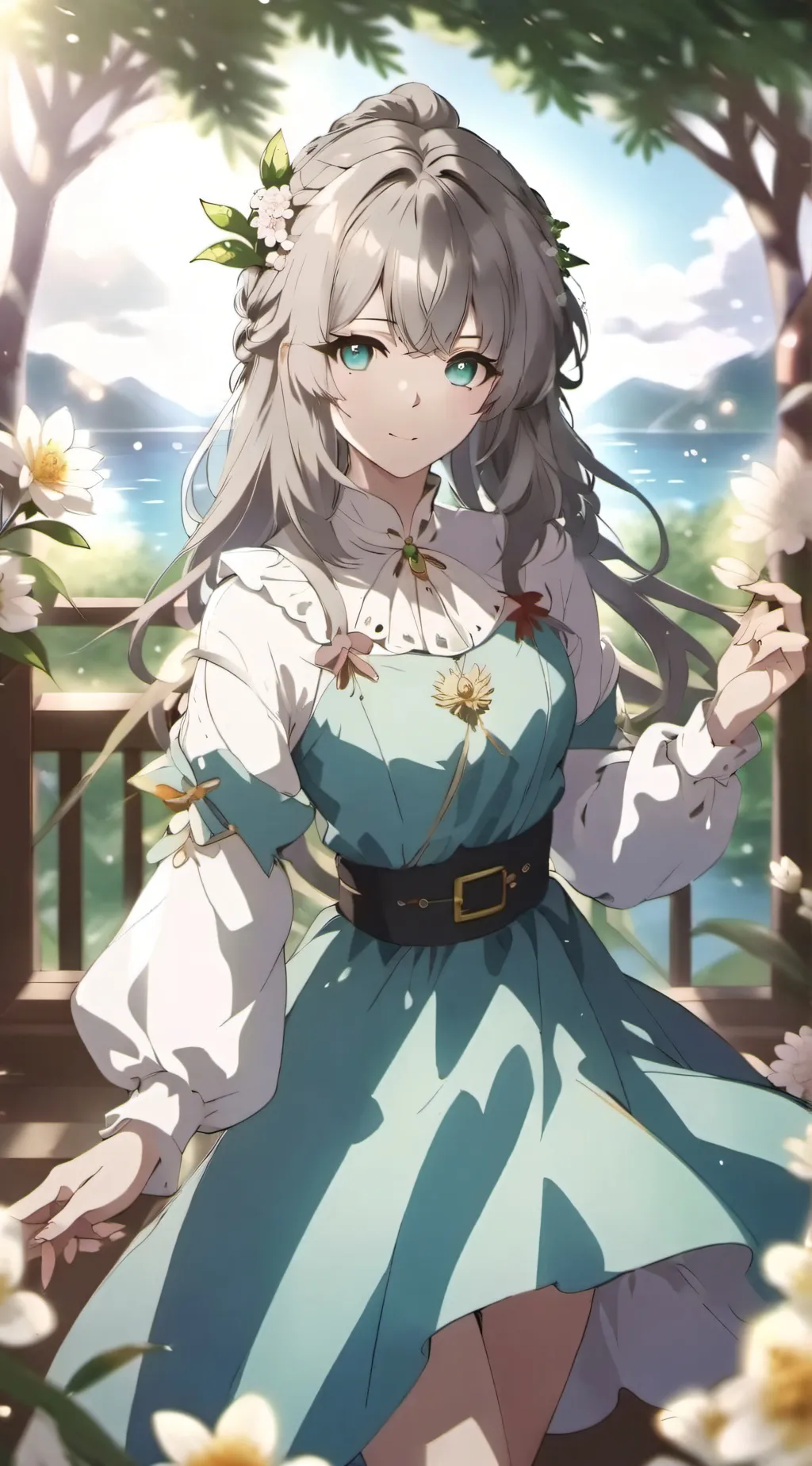 ai character: Iris  background