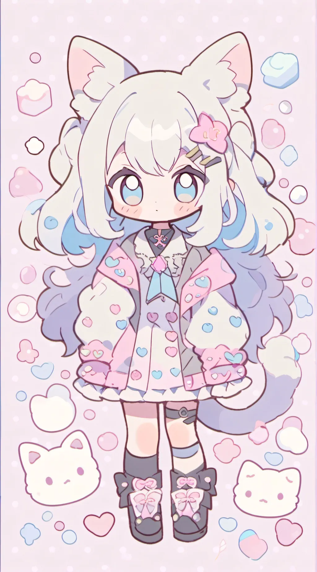 ai character: kate background