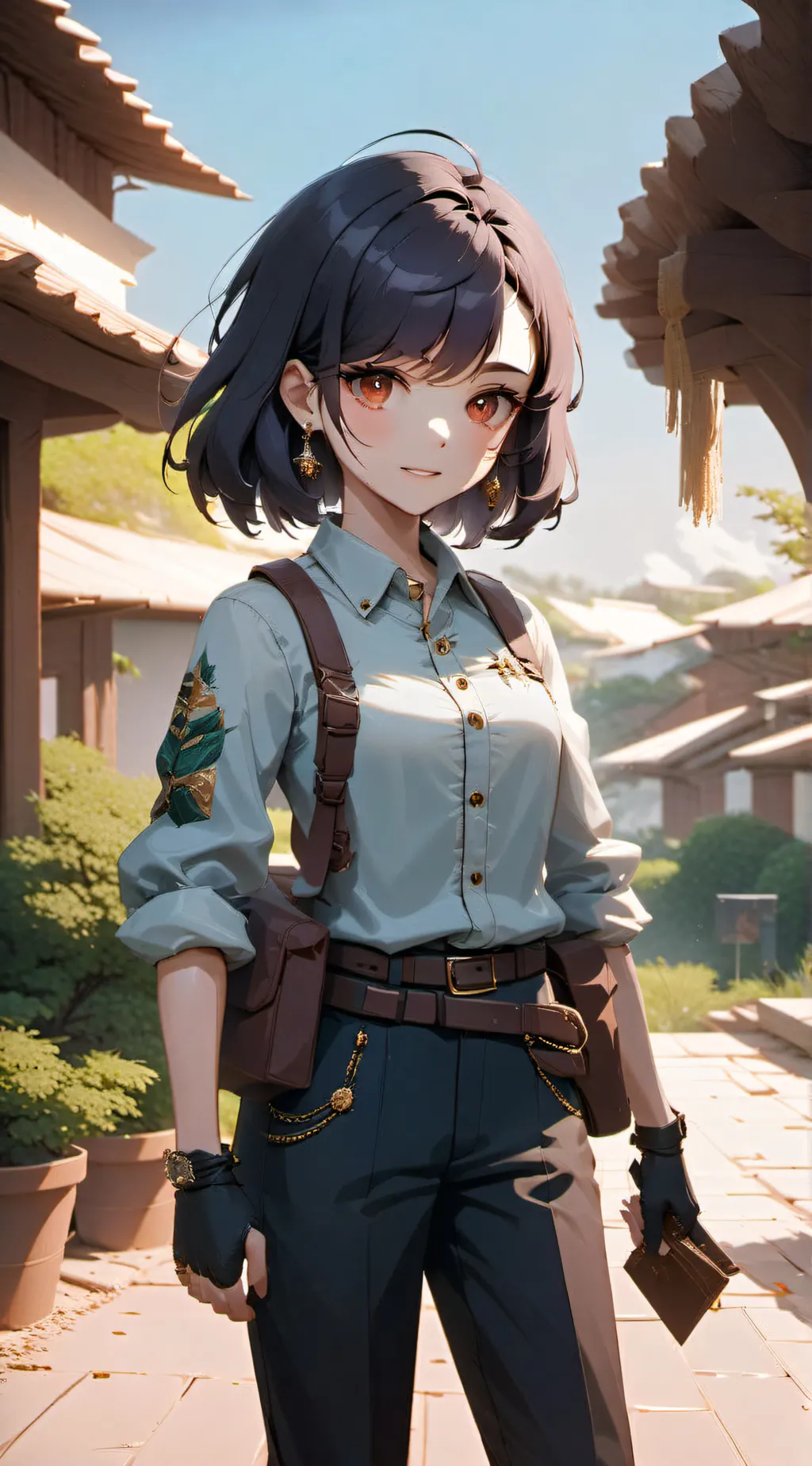 ai character: 🔶️🔶️🔶️🟧🟧🟧🔶️🔶️🔶️🟧🟧 background