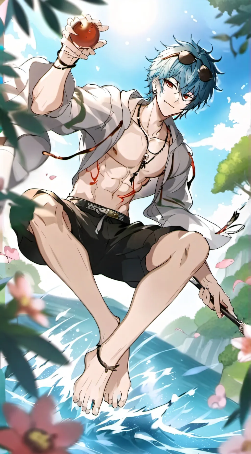 ai character: Lucka background