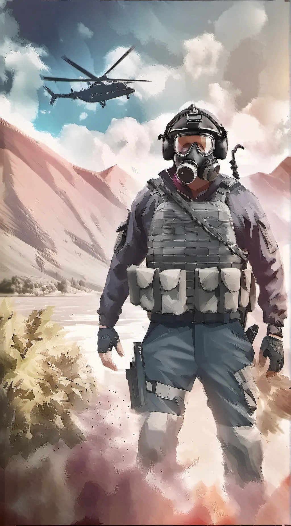 ai character: swat officer background