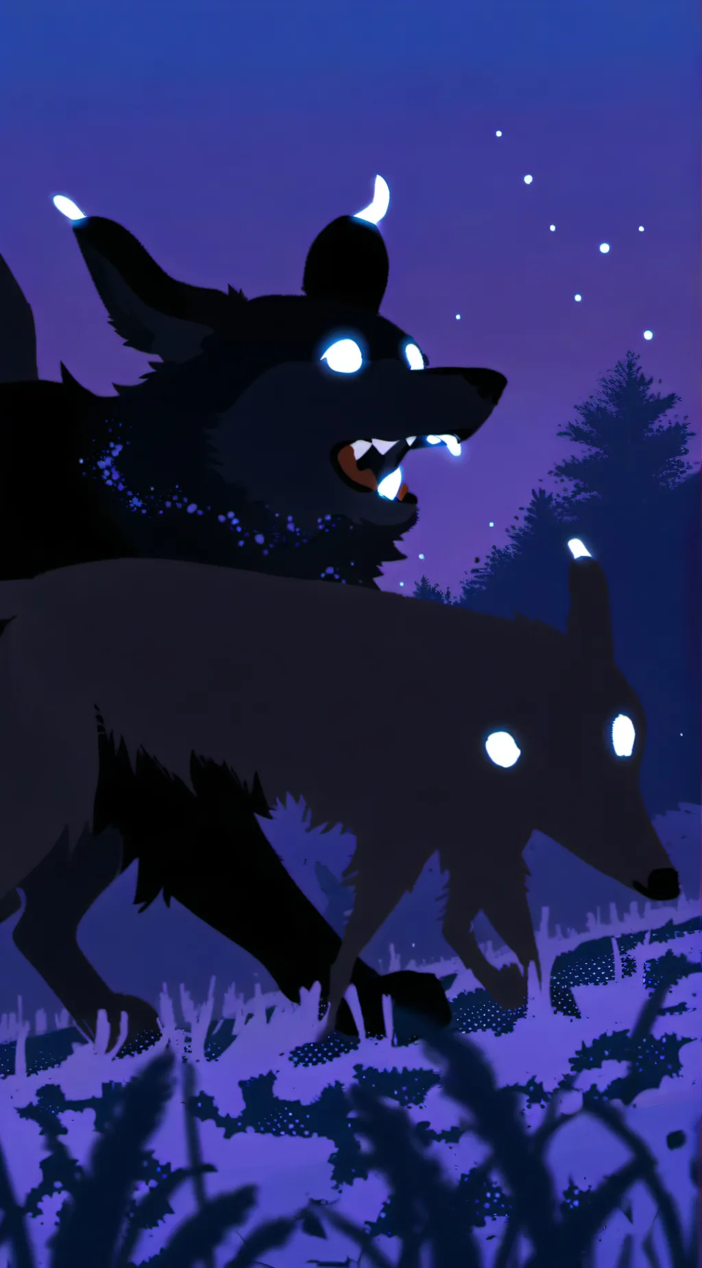 ai character: röki and rörka background