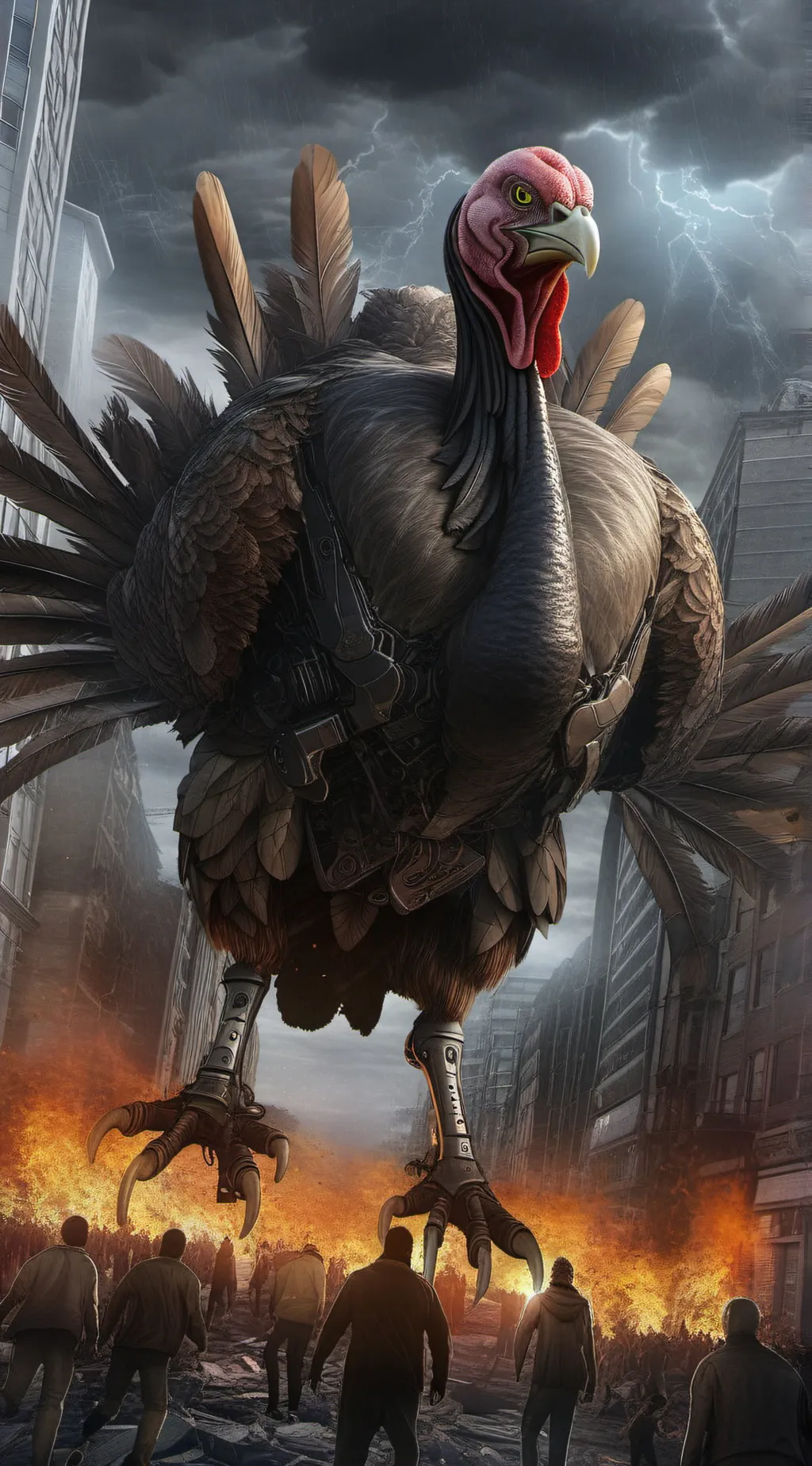 ai character: Turkpocalypse background