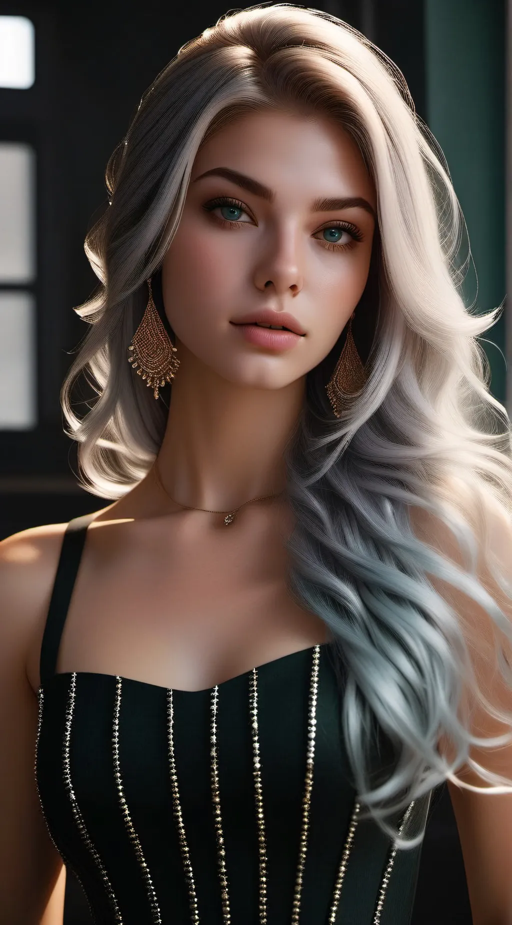 ai character: Katy background