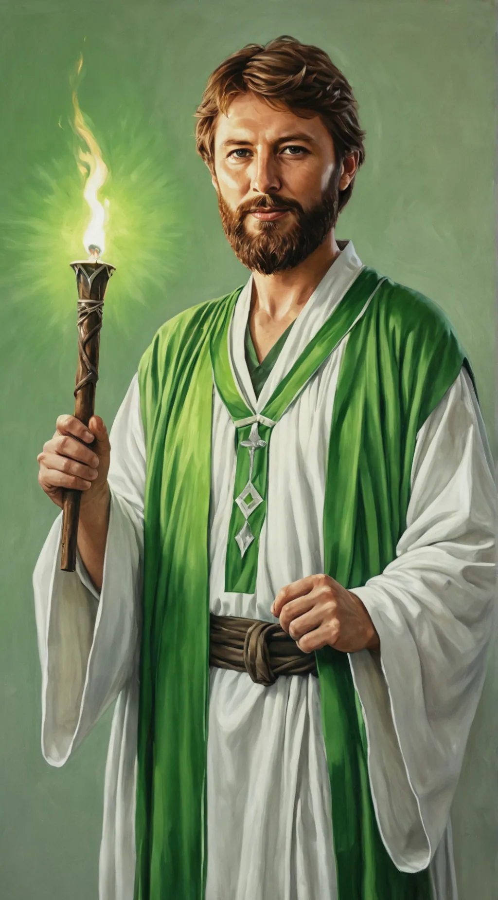 ai character: Saint Jude background