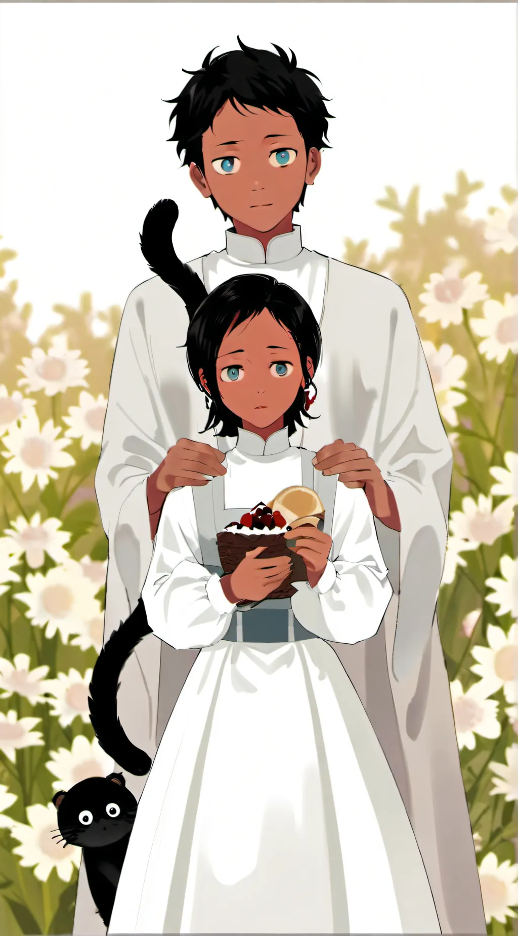 ai character: Cat owner  background