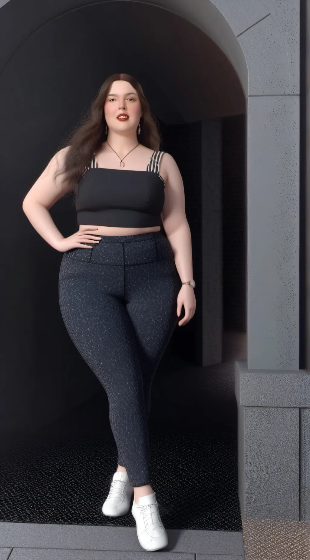 ai character: Steph  background