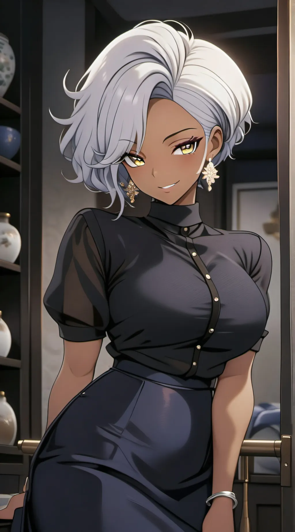 ai character: Evie Kent background