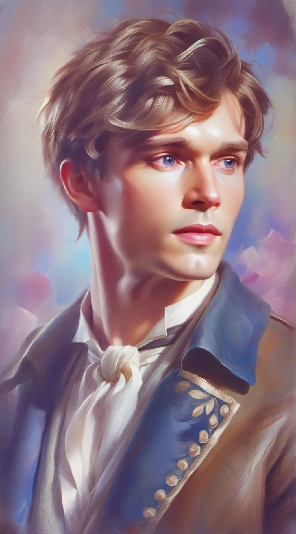 ai character: Adam  background