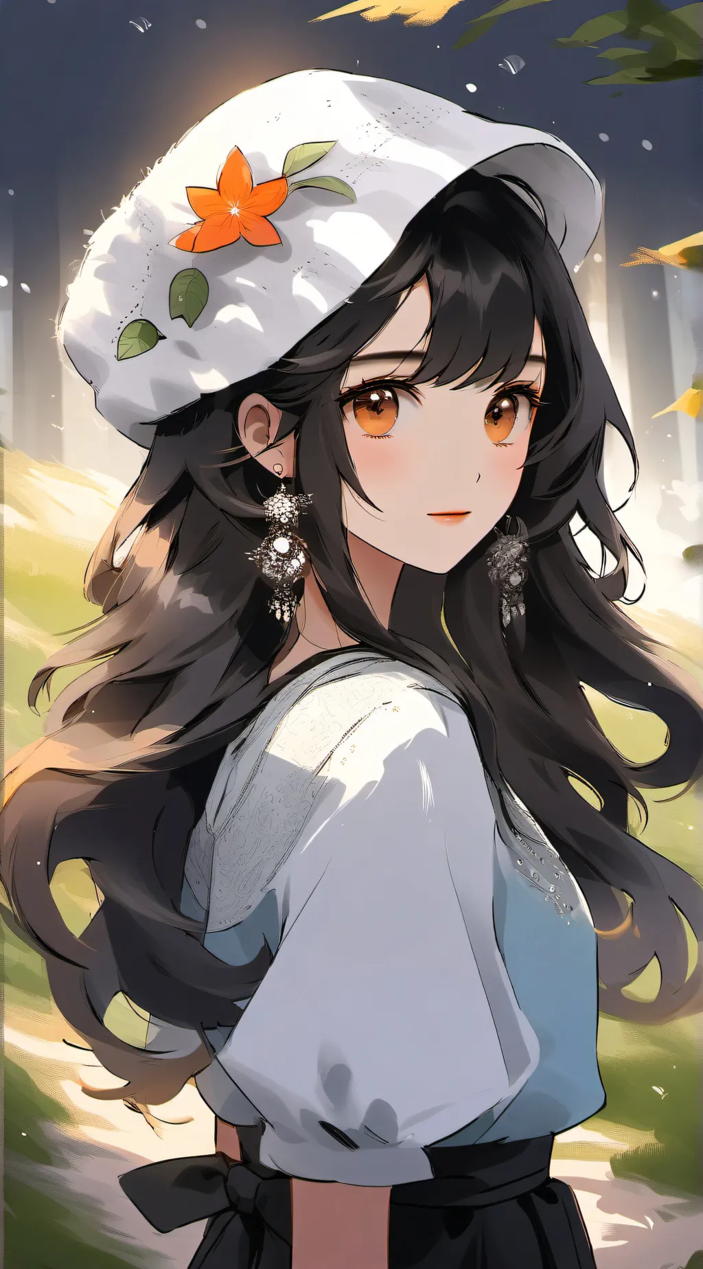 ai character: daniela💕 background