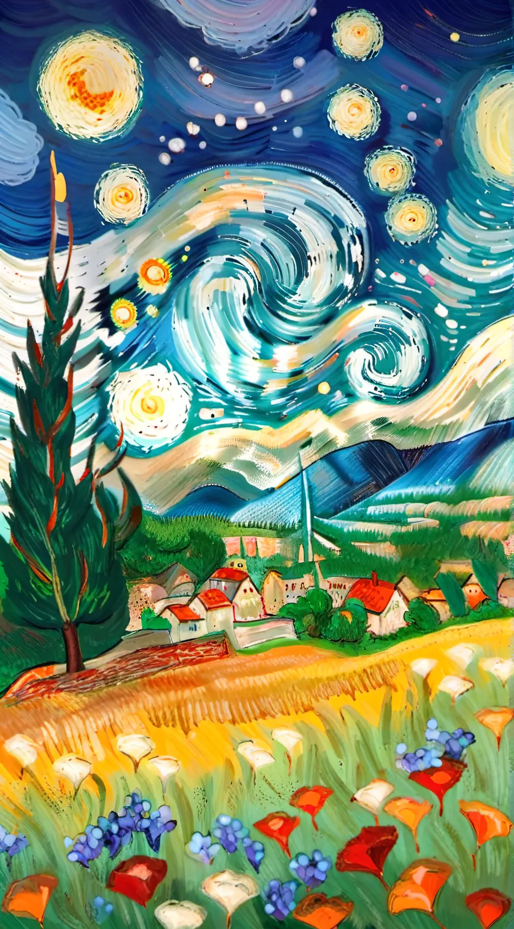 ai character: Game starts background