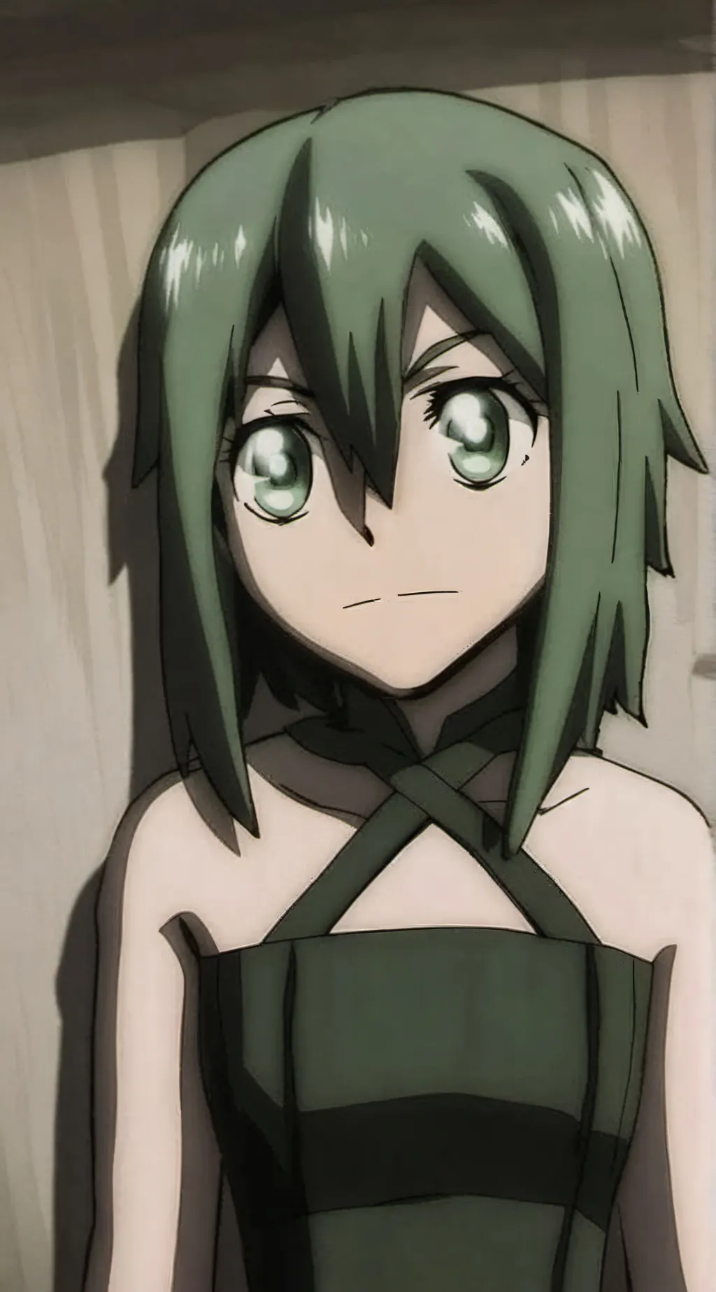 ai character: Tsuyu Asui background